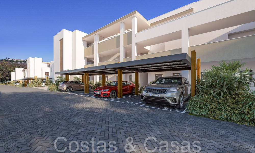 Nouveaux appartements de luxe contemporains à vendre avec vue sur la mer, à quelques pas de la plage de Casares, Costa del Sol 66733