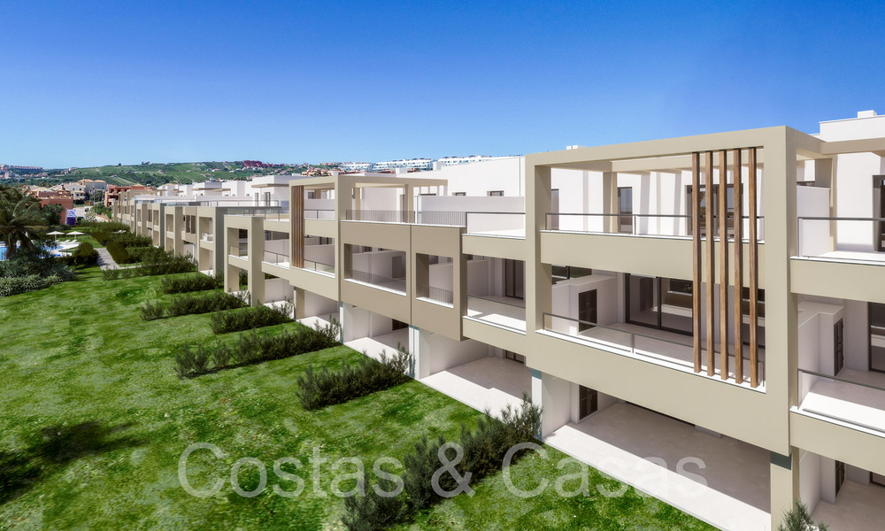 Nouveaux appartements de luxe contemporains à vendre avec vue sur la mer, à quelques pas de la plage de Casares, Costa del Sol 66737