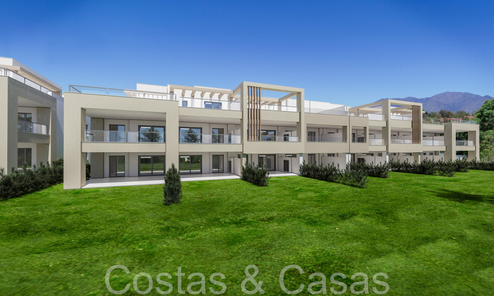 Nouveaux appartements de luxe contemporains à vendre avec vue sur la mer, à quelques pas de la plage de Casares, Costa del Sol 66738