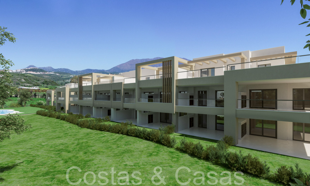 Nouveaux appartements de luxe contemporains à vendre avec vue sur la mer, à quelques pas de la plage de Casares, Costa del Sol 66740