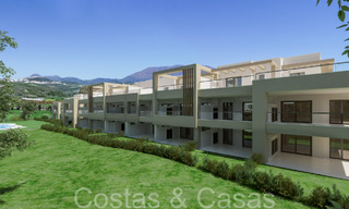 Nouveaux appartements de luxe contemporains à vendre avec vue sur la mer, à quelques pas de la plage de Casares, Costa del Sol 66740 
