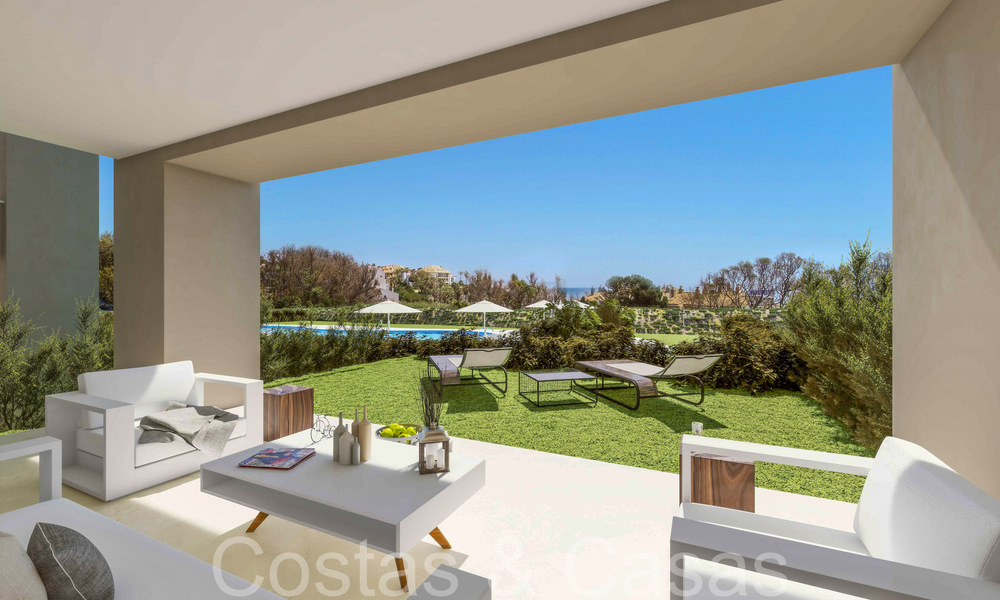 Nouveaux appartements de luxe contemporains à vendre avec vue sur la mer, à quelques pas de la plage de Casares, Costa del Sol 66741