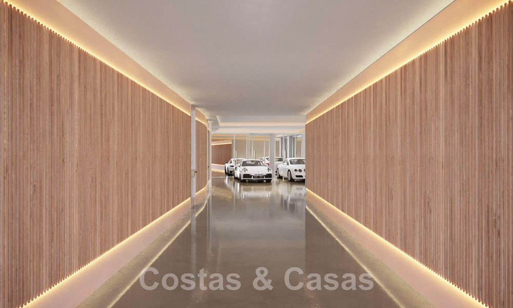 Vente d'une imposante villa méditerranéenne de luxe de style Ibiza, située dans un quartier résidentiel très recherché au cœur de Nueva Andalucia, à Marbella 44631