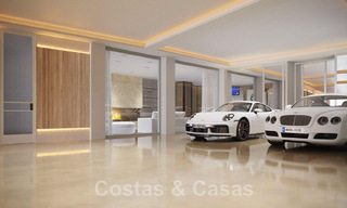 Vente d'une imposante villa méditerranéenne de luxe de style Ibiza, située dans un quartier résidentiel très recherché au cœur de Nueva Andalucia, à Marbella 44632 