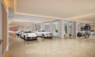 Vente d'une imposante villa méditerranéenne de luxe de style Ibiza, située dans un quartier résidentiel très recherché au cœur de Nueva Andalucia, à Marbella 44633 