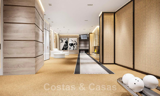 Vente d'une imposante villa méditerranéenne de luxe de style Ibiza, située dans un quartier résidentiel très recherché au cœur de Nueva Andalucia, à Marbella 44634 