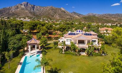 Majestueuse villa de luxe à vendre avec vue panoramique sur la mer dans la communauté exclusive de Sierra Blanca, sur la Golden Mile de Marbella 44776