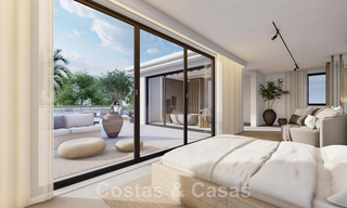 Sublime villa de luxe à vendre sur un grand terrain, à l'architecture méditerranéenne, proche de la plage sur le nouveau Golden Mile entre Marbella et Estepona 44971 