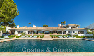 Superbe villa de design à vendre dans l'un des quartiers les plus recherchés de la Golden Mile de Marbella, avec vue sur la mer 45958 