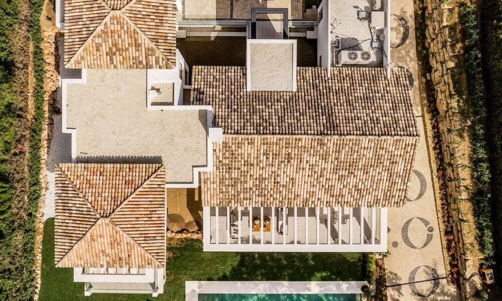 Vente d'une villa design espagnole en prévente, à quelques pas du terrain de golf de Marbella - Benahavis 45437