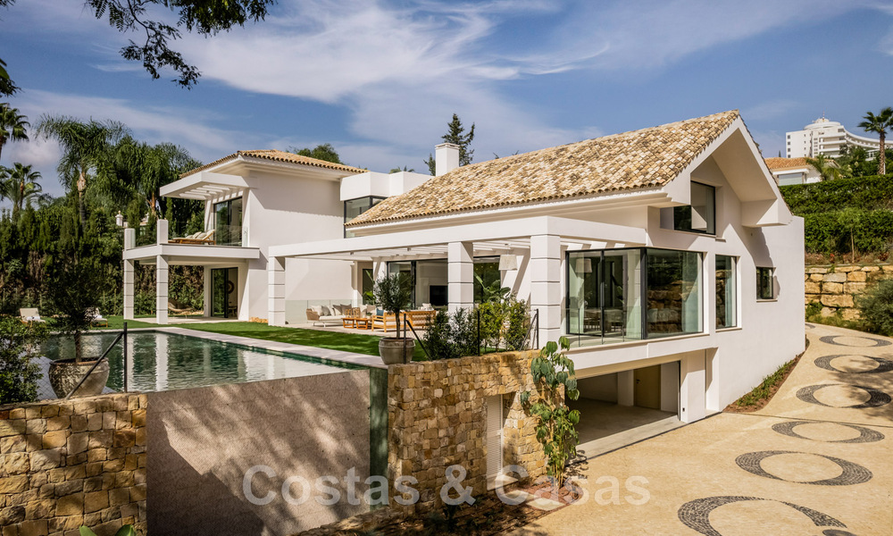 Vente d'une villa design espagnole en prévente, à quelques pas du terrain de golf de Marbella - Benahavis 45474
