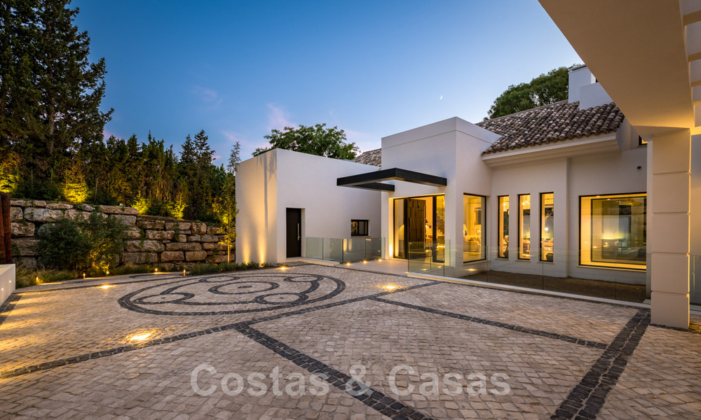 Vente d'une villa design espagnole en prévente, à quelques pas du terrain de golf de Marbella - Benahavis 45507