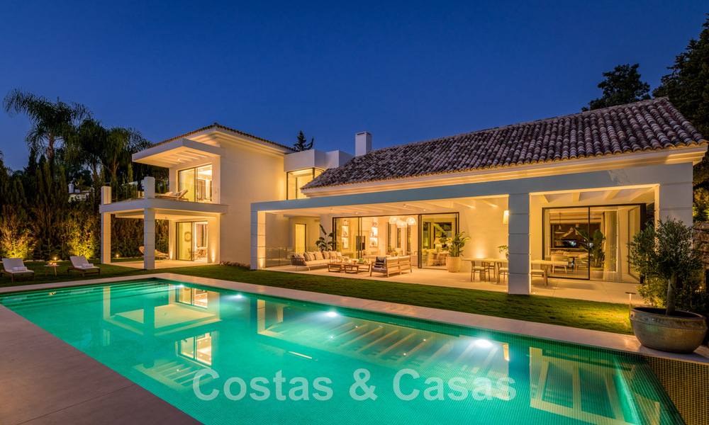 Vente d'une villa design espagnole en prévente, à quelques pas du terrain de golf de Marbella - Benahavis 45515