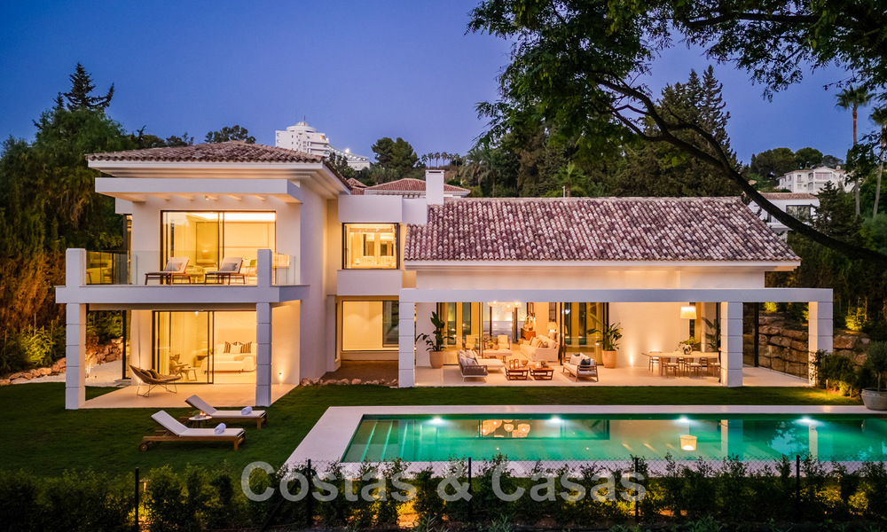Vente d'une villa design espagnole en prévente, à quelques pas du terrain de golf de Marbella - Benahavis 45520