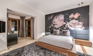 Spacieuse villa de luxe à vendre, de style andalou, située en hauteur à Nueva Andalucia, Marbella 45071 