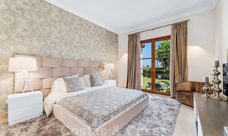 Spacieuse villa de luxe à vendre, de style andalou, située en hauteur à Nueva Andalucia, Marbella 45096 