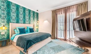 Spacieuse villa de luxe à vendre, de style andalou, située en hauteur à Nueva Andalucia, Marbella 45098 