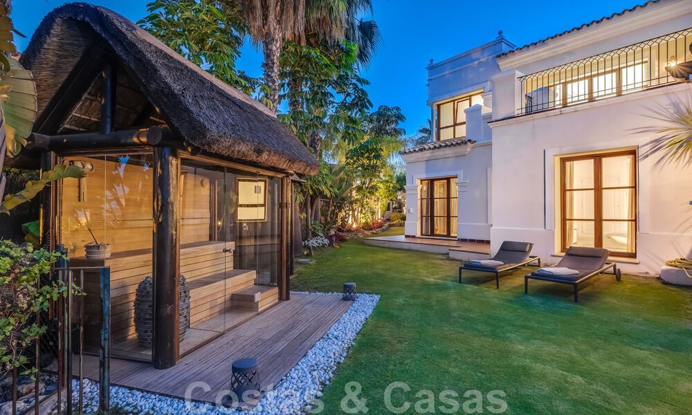Spacieuse villa de luxe à vendre, de style andalou, située en hauteur à Nueva Andalucia, Marbella 45116