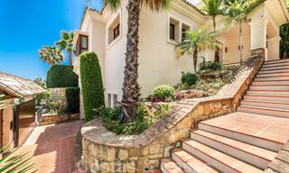 Spacieuse villa de luxe à vendre, de style andalou, située en hauteur à Nueva Andalucia, Marbella 45124 