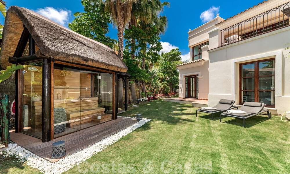 Spacieuse villa de luxe à vendre, de style andalou, située en hauteur à Nueva Andalucia, Marbella 45126