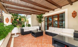 Spacieuse villa de luxe à vendre, de style andalou, située en hauteur à Nueva Andalucia, Marbella 45130 