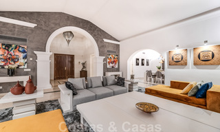 Spacieuse villa de luxe à vendre, de style andalou, située en hauteur à Nueva Andalucia, Marbella 45151 