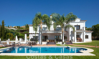 Spacieuse et charmante villa de luxe à vendre, dans une urbanisation résidentielle privilégiée de la nouvelle Golden Mile, Benahavis - Marbella 45618 