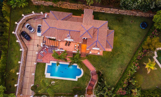 Spacieuse et charmante villa de luxe à vendre, dans une urbanisation résidentielle privilégiée de la nouvelle Golden Mile, Benahavis - Marbella 45621 
