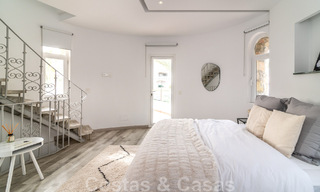 Villa de luxe unique à vendre dans un style architectural andalou moderne, avec vue sur la mer, à quelques pas de Puerto Banus, Marbella 45834 