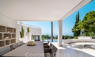 Villa contemporaine de luxe à vendre avec vue sur la mer dans la urbanisation la plus exclusive La Zagaleta à Benahavis - Marbella 45160 