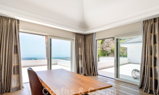 Villa contemporaine de luxe à vendre avec vue sur la mer dans la urbanisation la plus exclusive La Zagaleta à Benahavis - Marbella 45166 