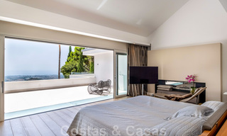Villa contemporaine de luxe à vendre avec vue sur la mer dans la urbanisation la plus exclusive La Zagaleta à Benahavis - Marbella 45170 