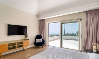Villa contemporaine de luxe à vendre avec vue sur la mer dans la urbanisation la plus exclusive La Zagaleta à Benahavis - Marbella 45177 