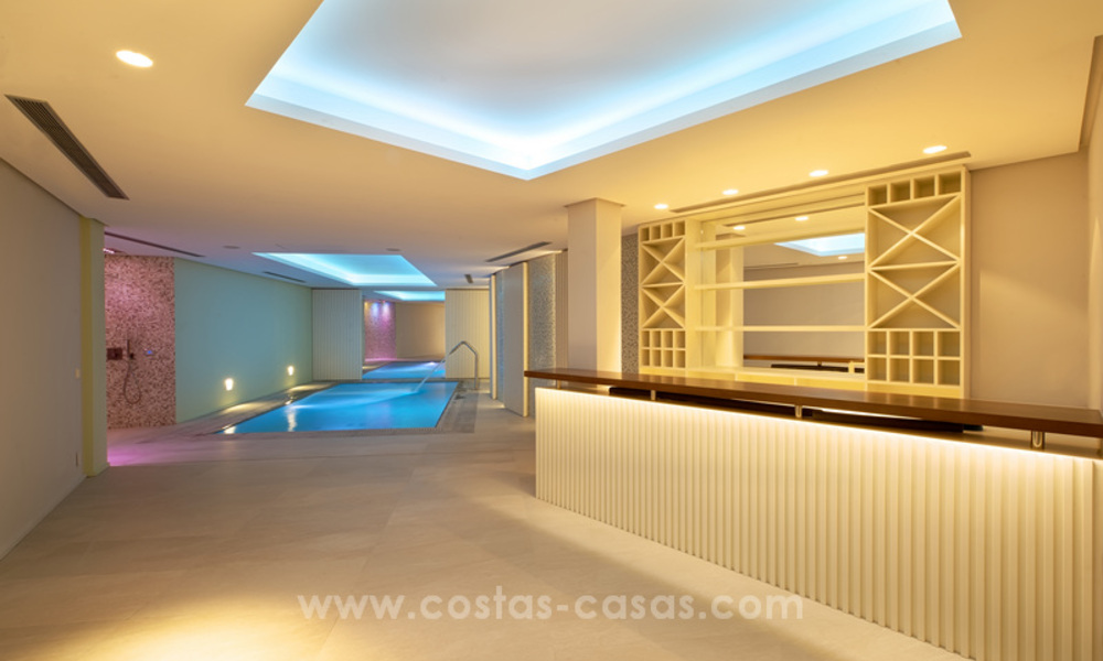 Villa contemporaine de luxe à vendre avec vue sur la mer dans la urbanisation la plus exclusive La Zagaleta à Benahavis - Marbella 45212