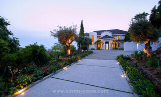 Villa contemporaine de luxe à vendre avec vue sur la mer dans la urbanisation la plus exclusive La Zagaleta à Benahavis - Marbella 45228 