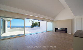 Villa contemporaine de luxe à vendre avec vue sur la mer dans la urbanisation la plus exclusive La Zagaleta à Benahavis - Marbella 45245 