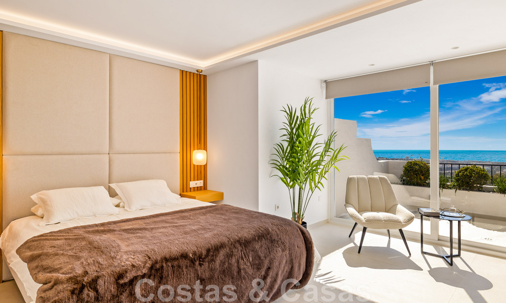 Spacieux penthouse de luxe entièrement rénové à vendre avec vue sur la mer à Benahavis - Marbella 45294