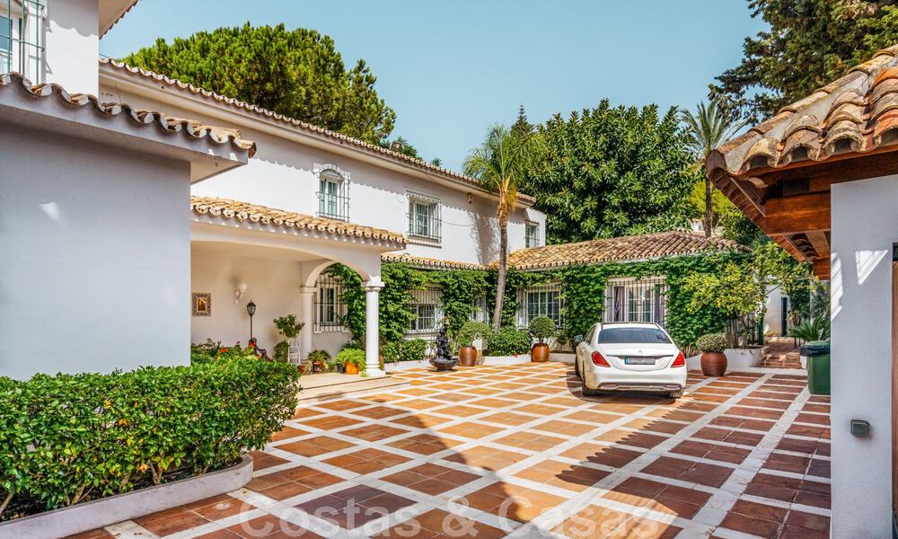 Villa de luxe méditerranéenne unique à vendre, au cœur de la Golden Mile de Marbella 46180
