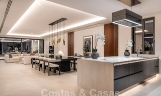 Nouvelle villa design moderniste à vendre avec vue panoramique, située sur la nouvelle Golden Mile de Marbella - Benahavis 53640 