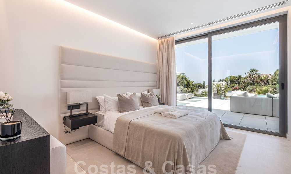 Nouvelle villa design moderniste à vendre avec vue panoramique, située sur la nouvelle Golden Mile de Marbella - Benahavis 53643