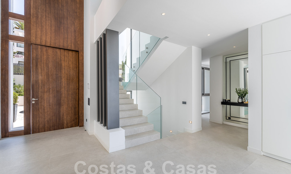 Nouvelle villa design moderniste à vendre avec vue panoramique, située sur la nouvelle Golden Mile de Marbella - Benahavis 53647