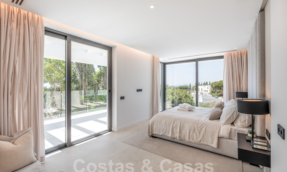 Nouvelle villa design moderniste à vendre avec vue panoramique, située sur la nouvelle Golden Mile de Marbella - Benahavis 53648