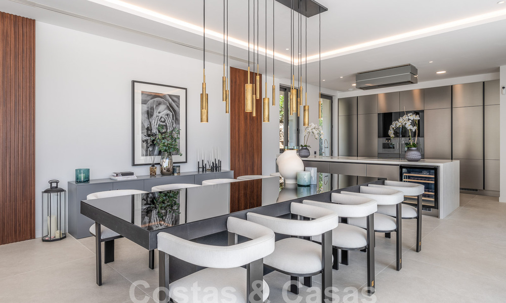 Nouvelle villa design moderniste à vendre avec vue panoramique, située sur la nouvelle Golden Mile de Marbella - Benahavis 53651