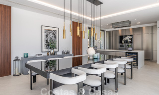 Nouvelle villa design moderniste à vendre avec vue panoramique, située sur la nouvelle Golden Mile de Marbella - Benahavis 53651 