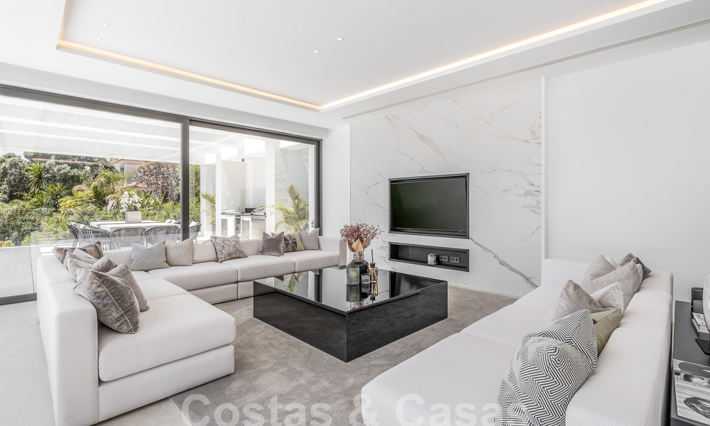 Nouvelle villa design moderniste à vendre avec vue panoramique, située sur la nouvelle Golden Mile de Marbella - Benahavis 53652
