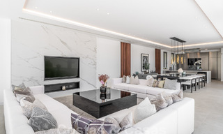 Nouvelle villa design moderniste à vendre avec vue panoramique, située sur la nouvelle Golden Mile de Marbella - Benahavis 53653 