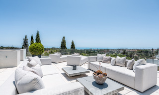Nouvelle villa design moderniste à vendre avec vue panoramique, située sur la nouvelle Golden Mile de Marbella - Benahavis 53663 