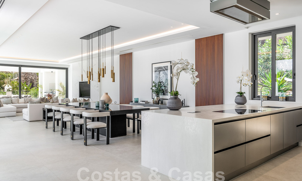 Nouvelle villa design moderniste à vendre avec vue panoramique, située sur la nouvelle Golden Mile de Marbella - Benahavis 53665
