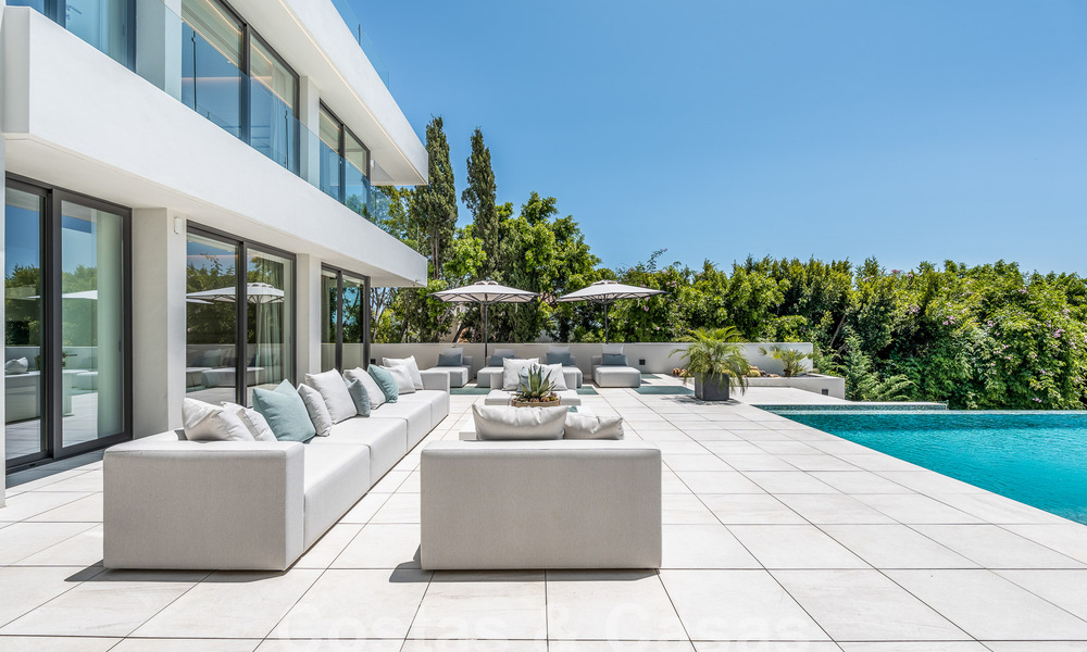 Nouvelle villa design moderniste à vendre avec vue panoramique, située sur la nouvelle Golden Mile de Marbella - Benahavis 53667