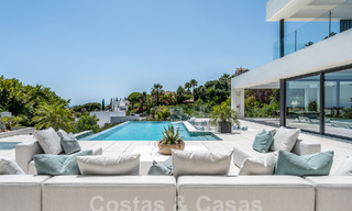 Nouvelle villa design moderniste à vendre avec vue panoramique, située sur la nouvelle Golden Mile de Marbella - Benahavis 53668 